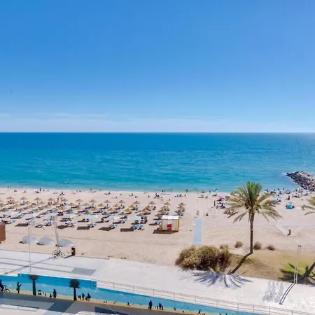 First Line Front Pool Flat View Апартаменты Картейра