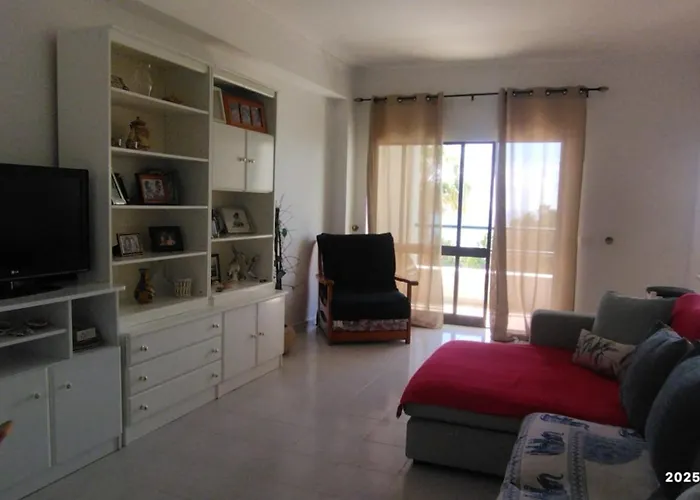 First Line Front Pool Flat View Quarteira