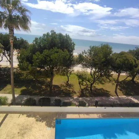 Apartment First Line Front Pool Flat View *