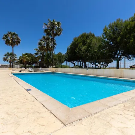 First Line Front Pool Flat View Apartment Quarteira
