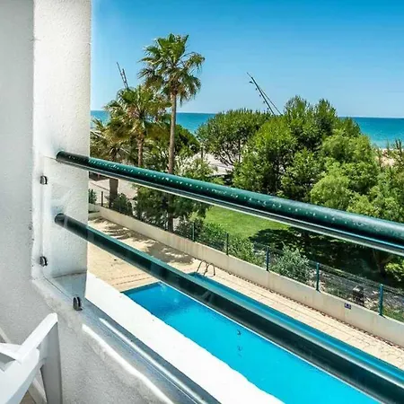 First Line Front Pool Flat View Apartment